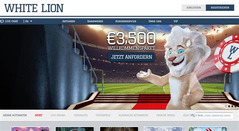 white lion online casino